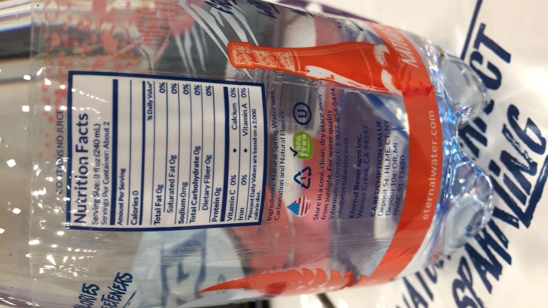 Sparkling Natural Spring Water The Natural Products Brands Directory