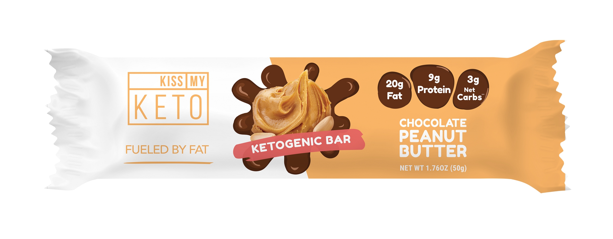 CHOCOLATE PEANUT BUTTER KETOGENIC BAR The Natural Products Brands