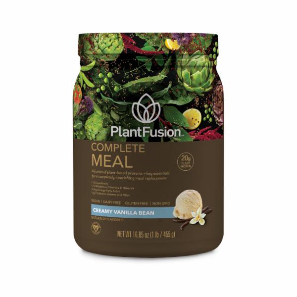 A FUSION OF PLANTBASED PROTEINS + KEY ESSENTIALS FOR A COMPLETELY