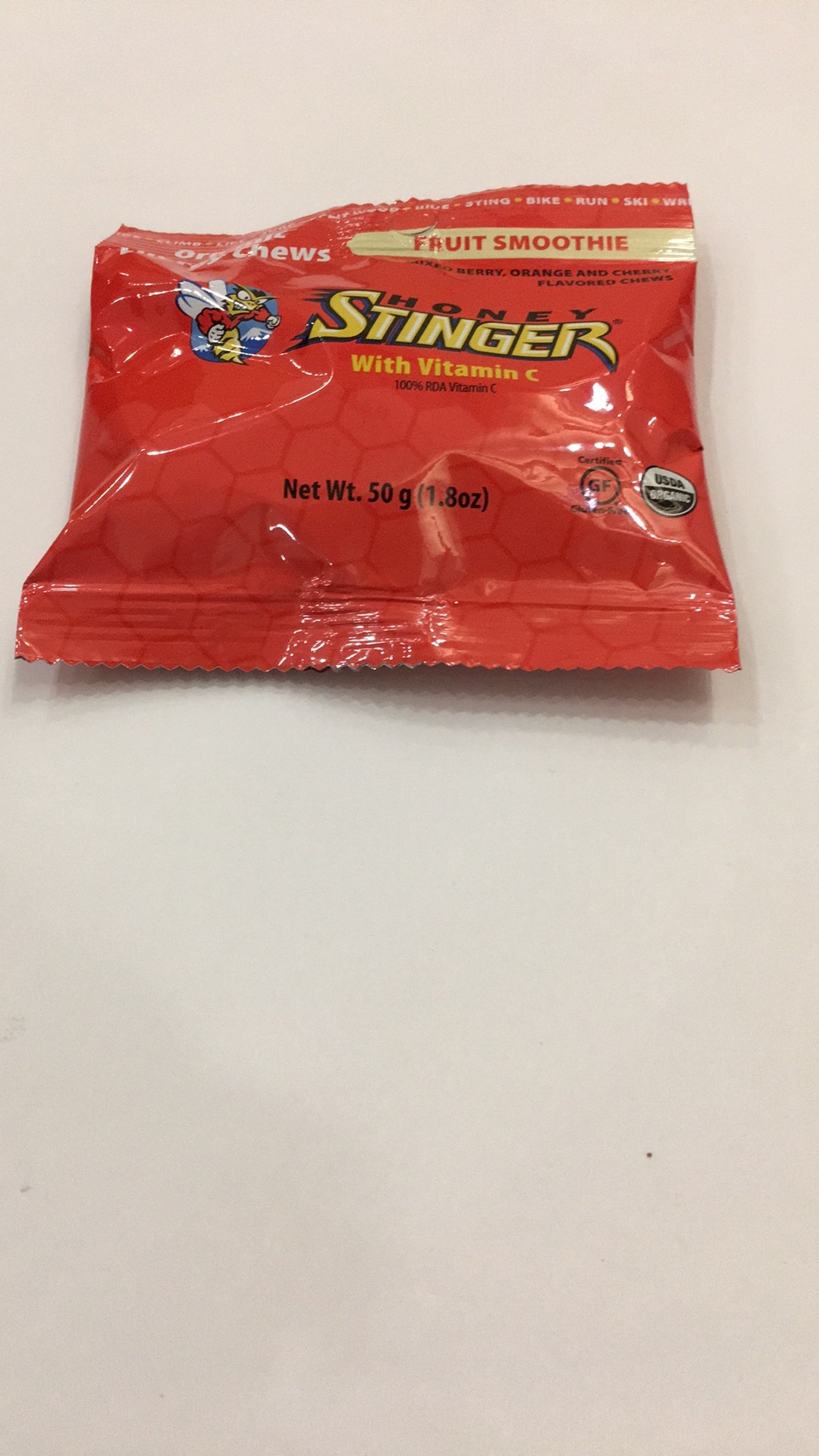 Organic Energy Chews Fruit Smoothie The Natural Products Brands Directory