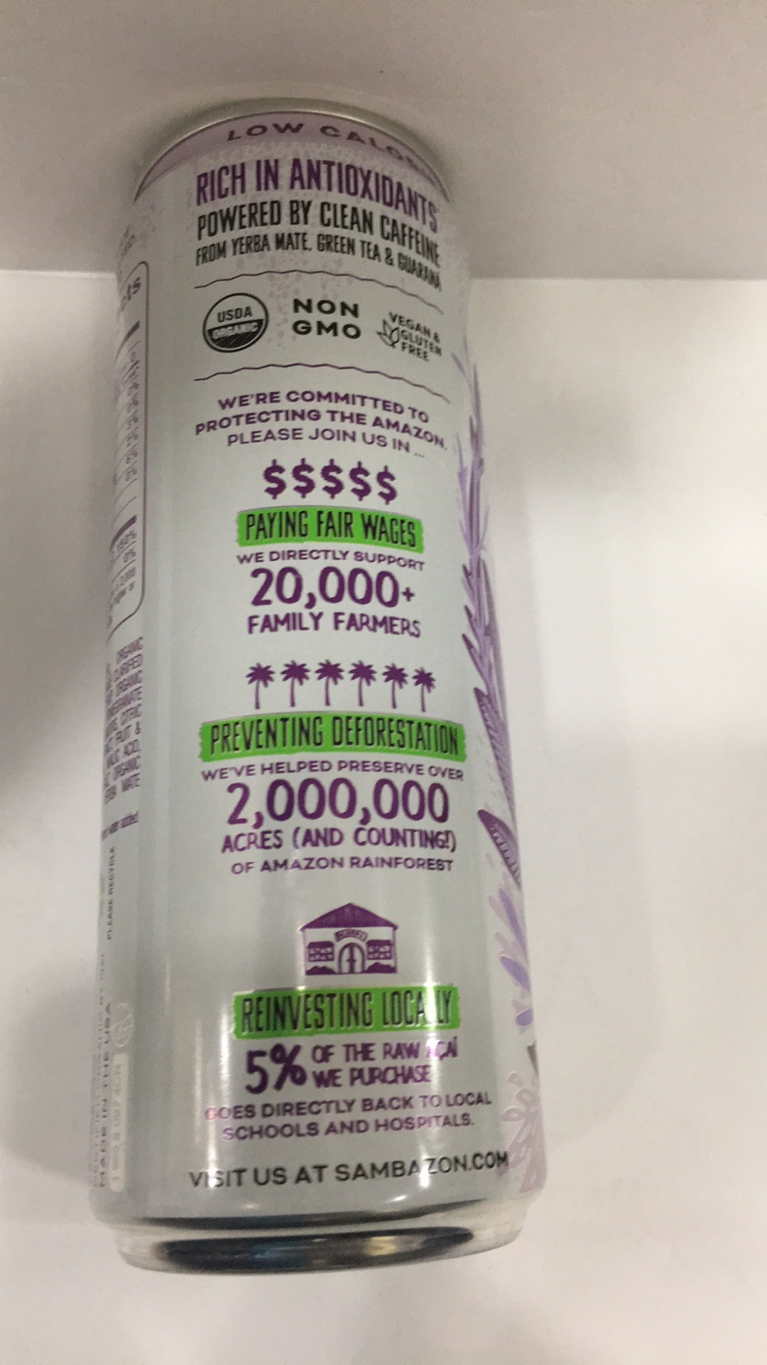 Organic Antioxidant Rich Energy Drink The Natural Products Brands