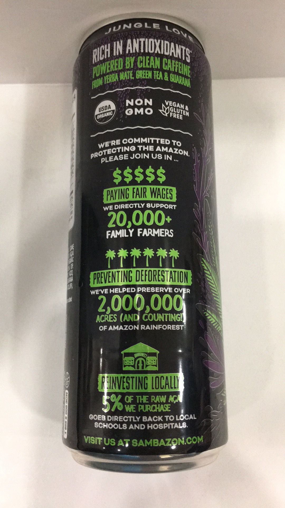 Organic Antioxidant Rich Energy Drink | The Natural ...