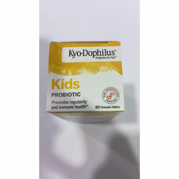 KIDS PROBIOTIC VANILLA CHEWABLE TABLETS 3 STRAIN PROBIOTIC SUPPLEMENT
