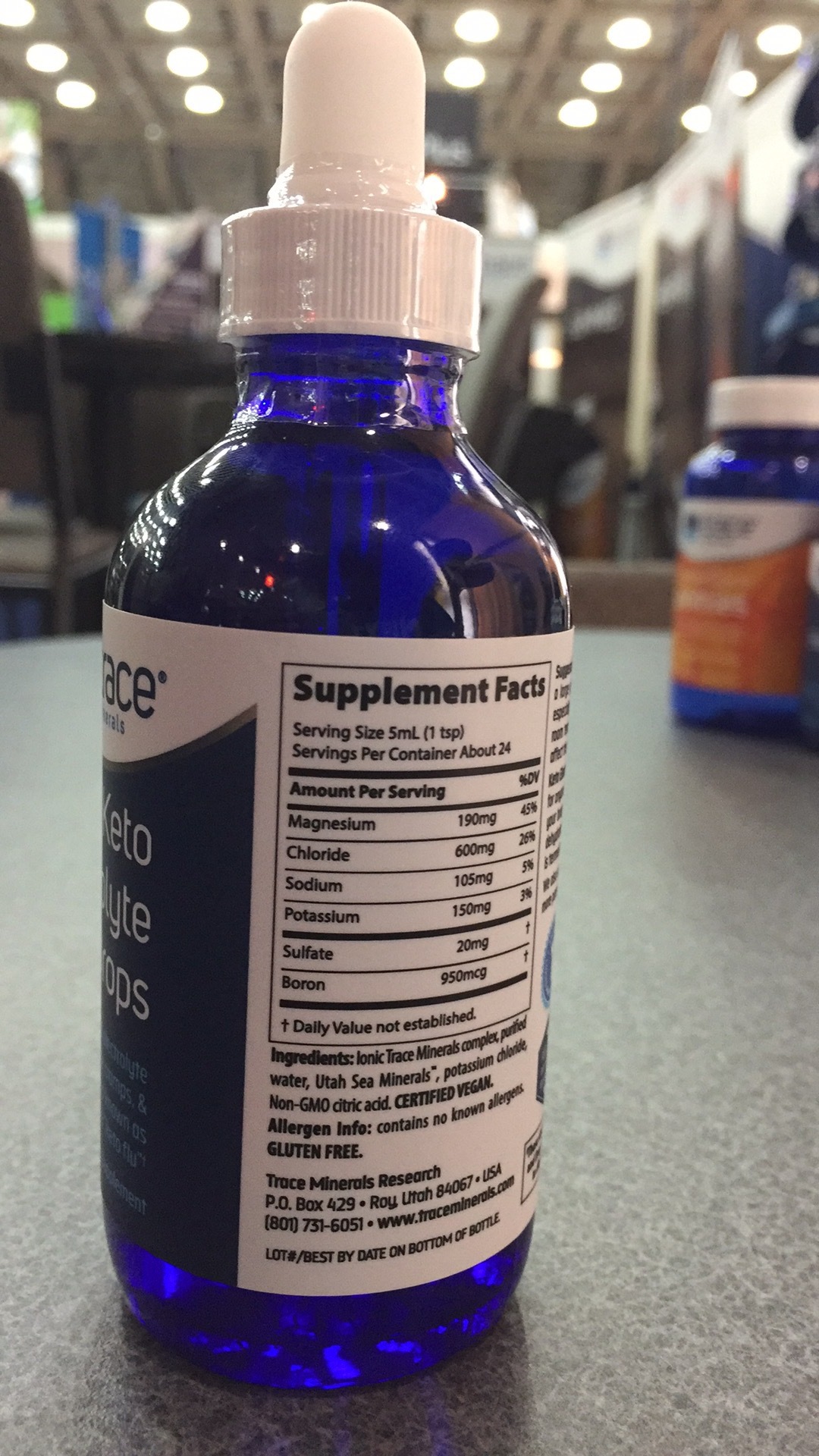 Keto Electrolyte Drops Dietary Supplement The Natural Products Brands