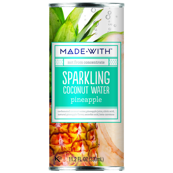 CADIA PINEAPPLE SPARKLING COCONUT WATER The Natural Products Brands