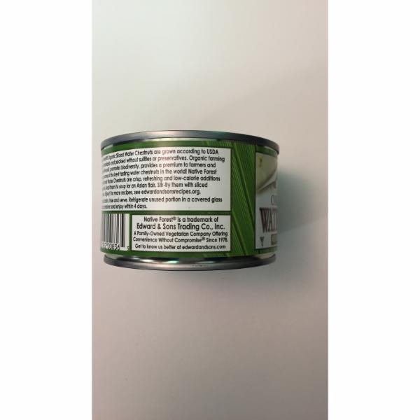 ORGANIC SLICED WATER CHESTNUTS The Natural Products Brands Directory