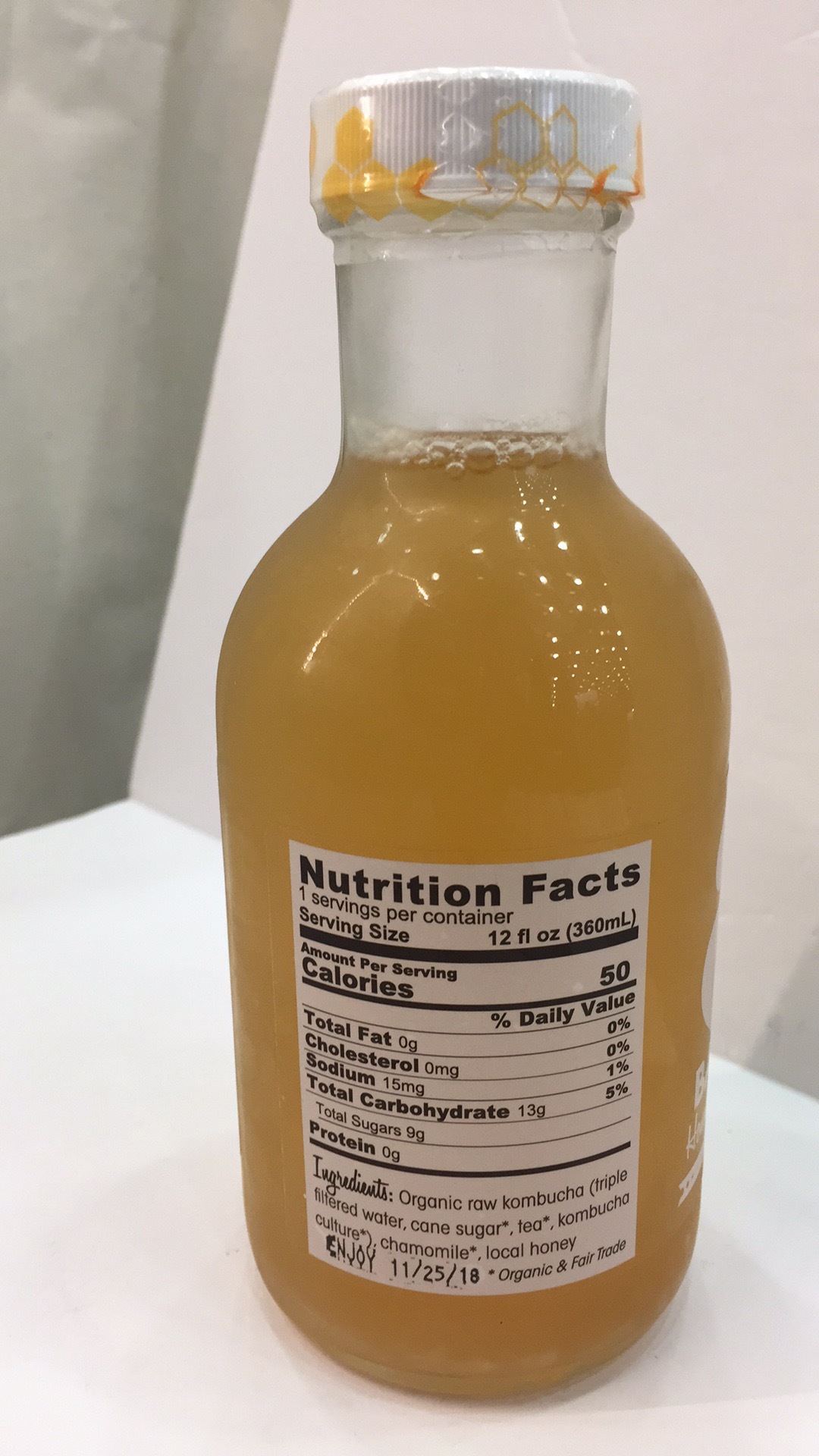 Honey Chamomile Kombucha The Natural Products Brands Directory
