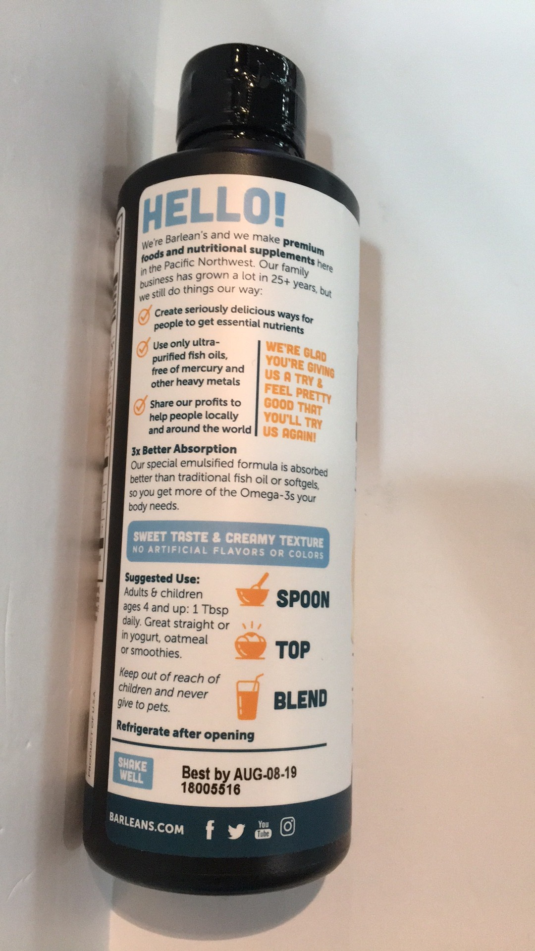 Omega3 Epa / Dha 1,500 Mg Dietary Supplement The Natural Products