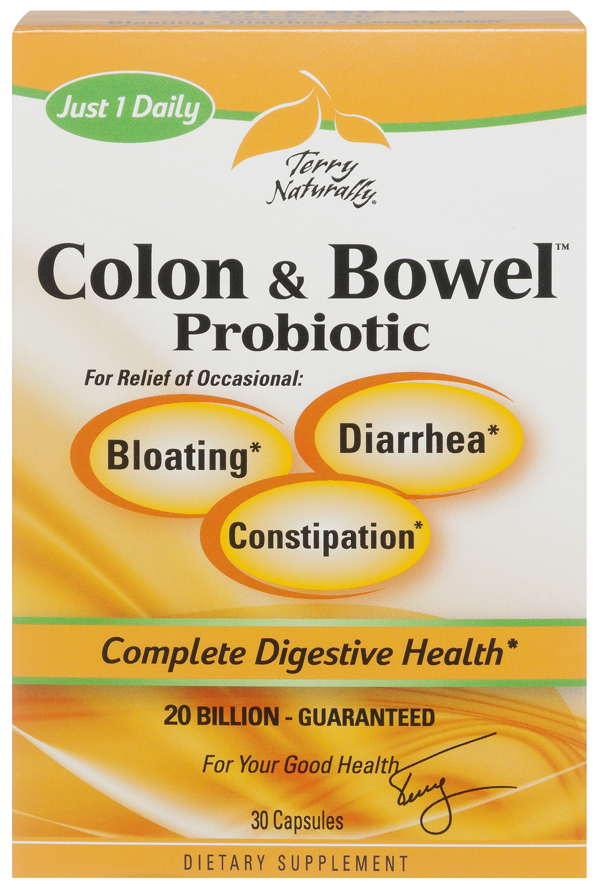 PROBIOTIC COMPLETE DIGESTIVE HEALTH DIETARY SUPPLEMENT CAPSULES The