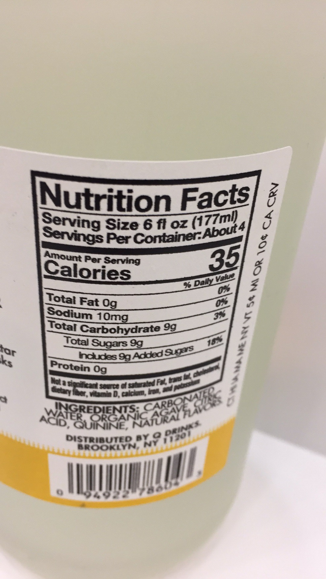 31 Tonic Water Nutrition Label Labels Design Ideas 2020