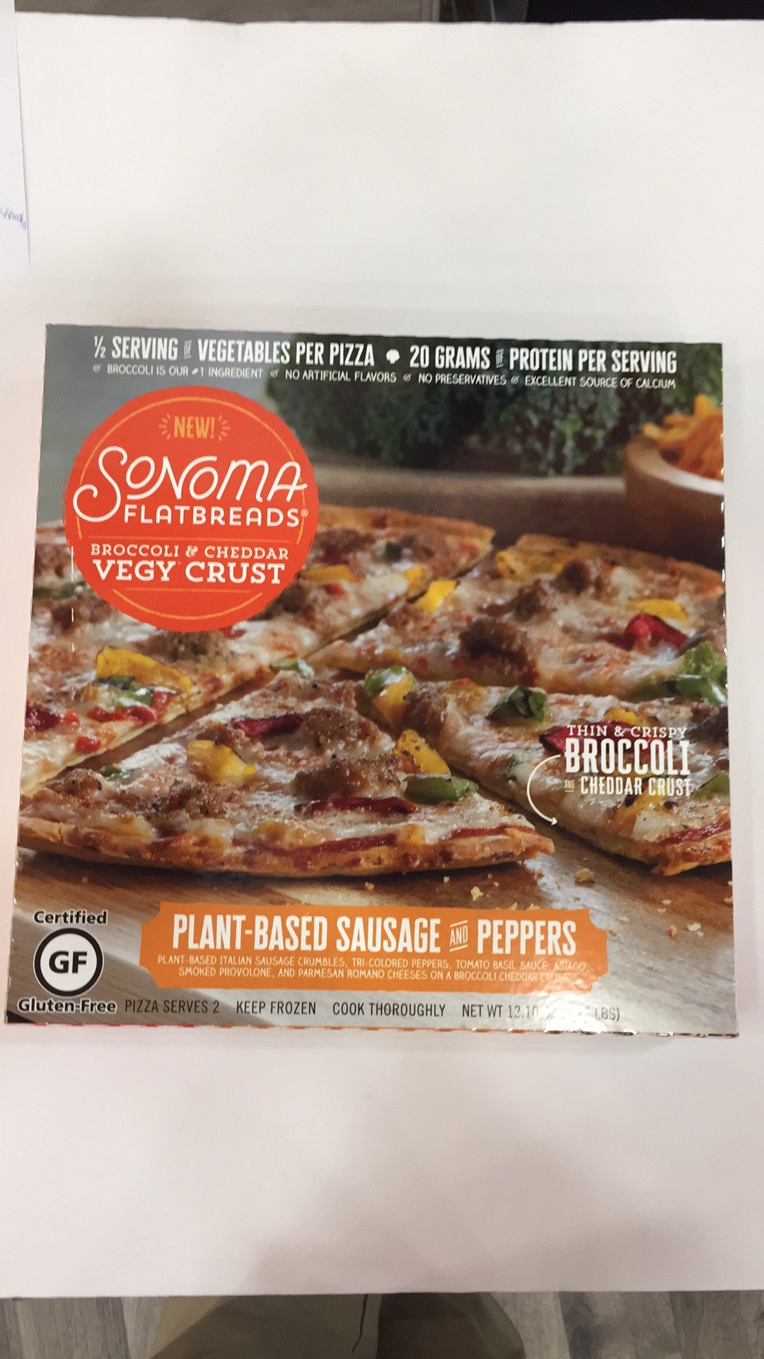 Plant Based Sausage And Peppers Pizza The Natural Products Brands Directory