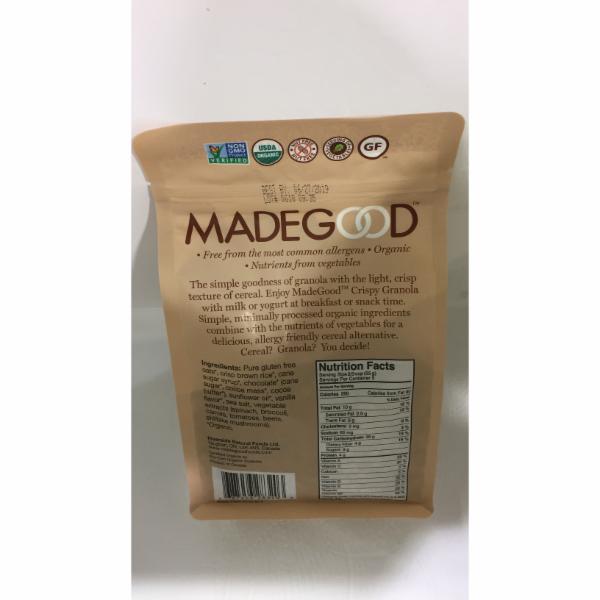 COCOA CRUNCH CRISPY LIGHT GRANOLA The Natural Products Brands Directory