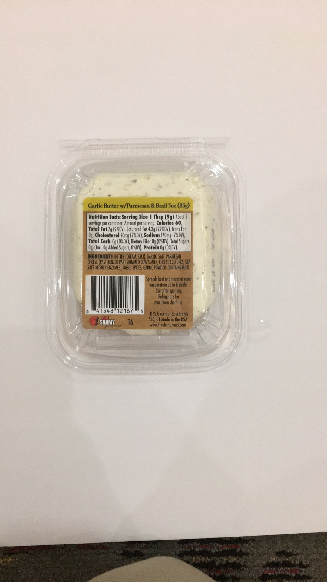 Garlic Butter With Parmesan & Basil The Natural Products Brands Directory