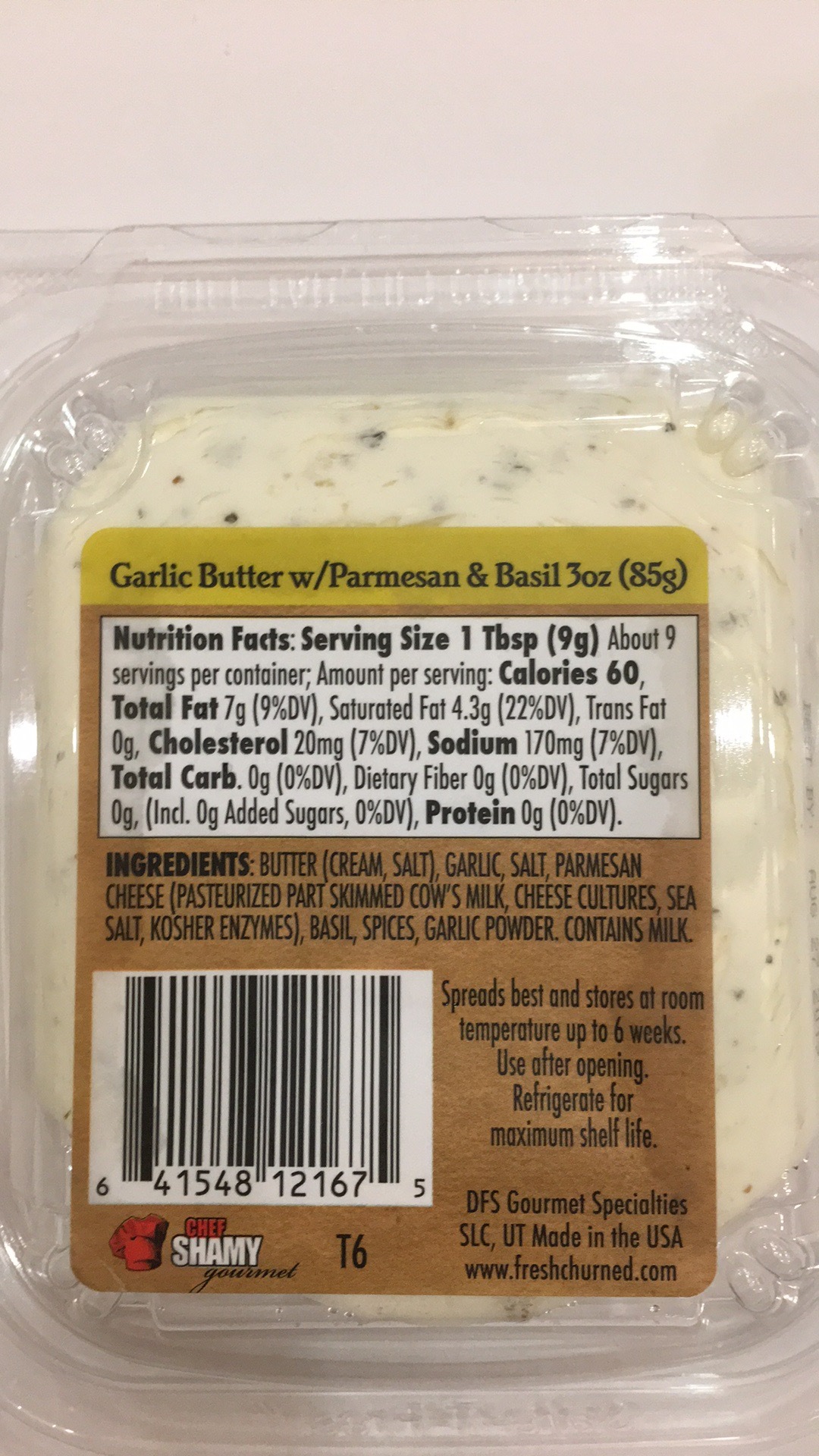 Garlic Butter With Parmesan & Basil The Natural Products Brands Directory