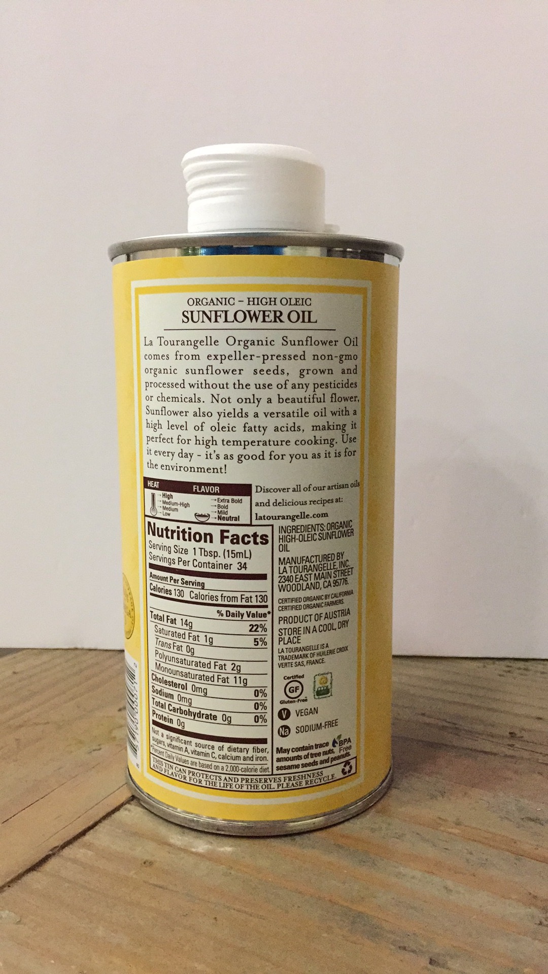 Organic High Oleic Sunflower Oil The Natural Products Brands Directory