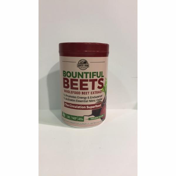 BOUNTIFUL BEETS WHOLEFOOD BEET EXTRACT DIETARY SUPPLEMENT The Natural