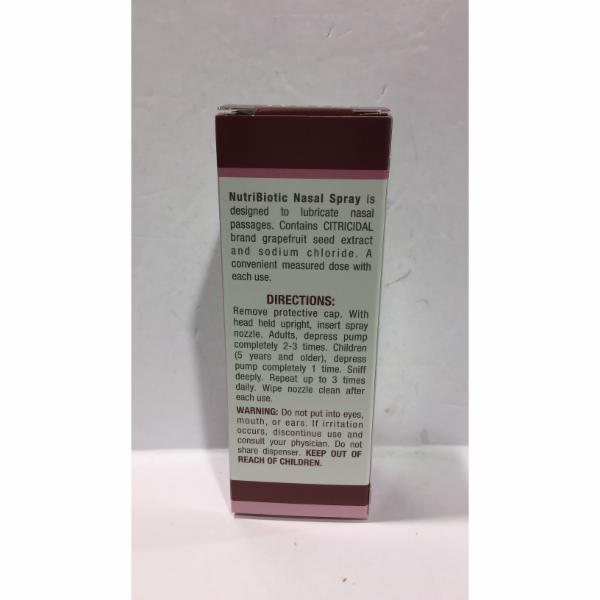 NASAL SPRAY, NASAL LUBRICANT WITH GRAPEFRUIT SEED EXTRACT The Natural