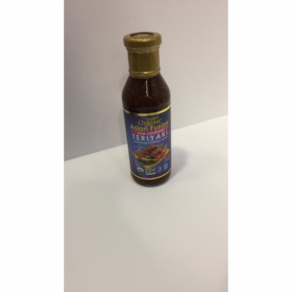 ORGANIC LOW SODIUM TERIYAKI MARINADE & DIPPING SAUCE The Natural