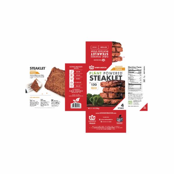 MEATLESS STEAK STEAKLET The Natural Products Brands Directory