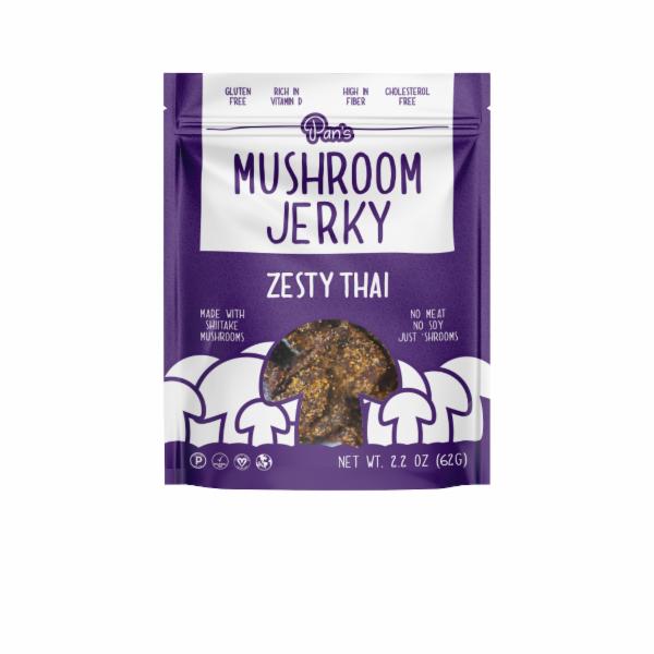 ZESTY THAI MUSHROOM JERKY The Natural Products Brands Directory