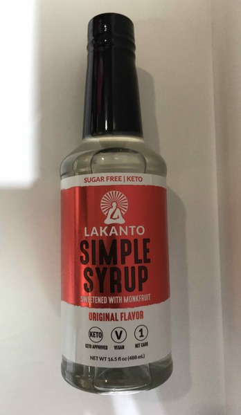 ORIGINAL SIMPLE SYRUP SWEETENED WITH MONKFRUIT The Natural Products 