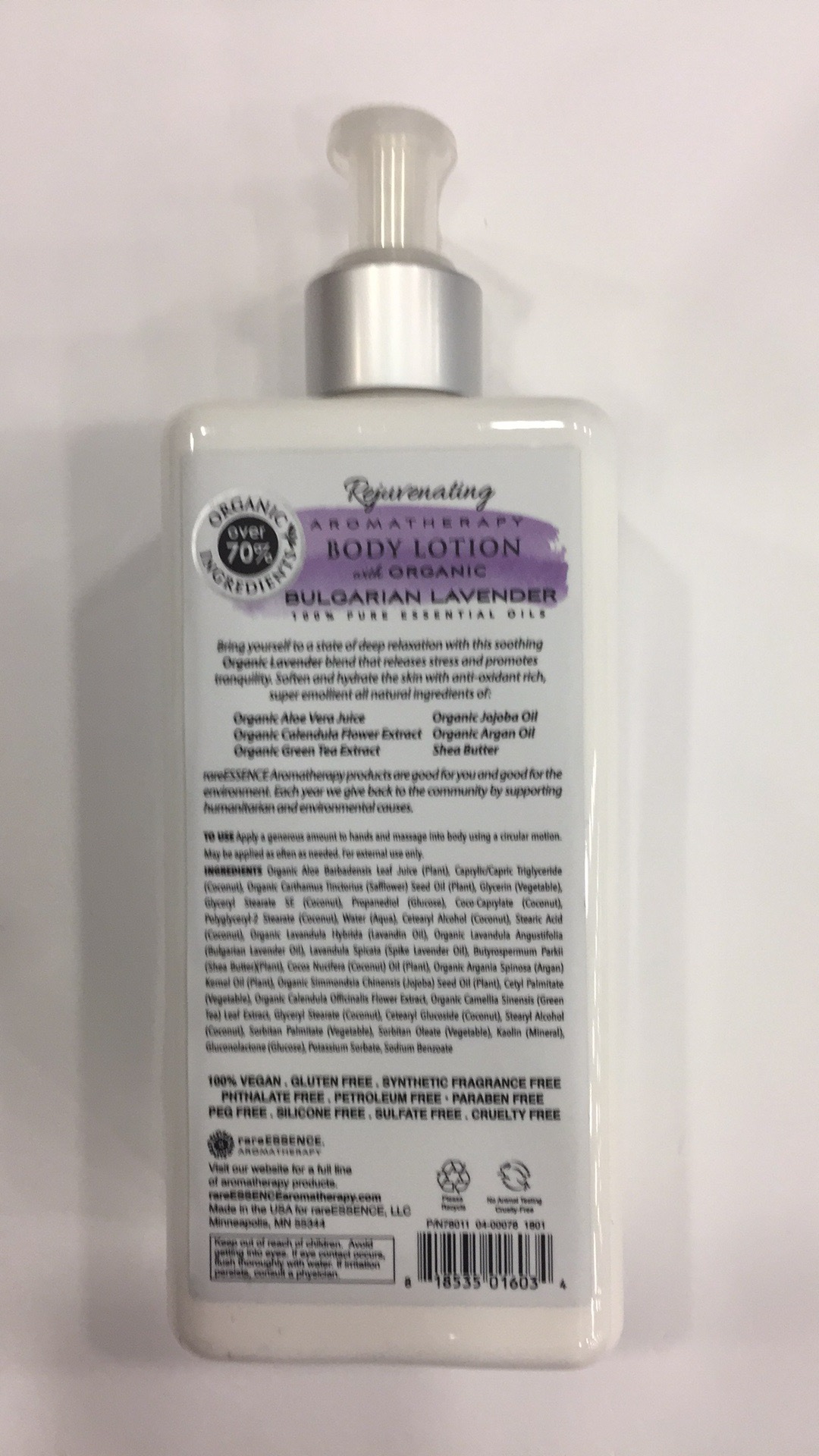Aromatherapy Body Lotion The Natural Products Brands Directory