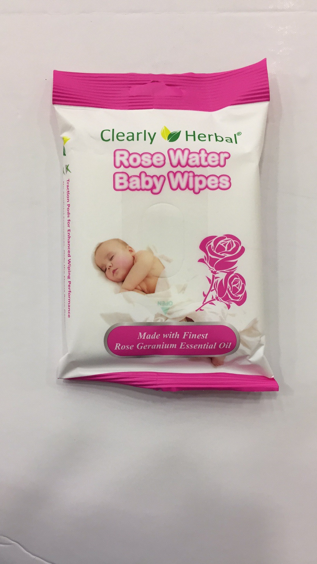 clearly herbal baby wipes