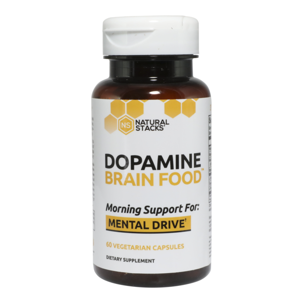 DOPAMINE BRAIN FOOD DIETARY SUPPLEMENT VEGETARIAN CAPSULES The