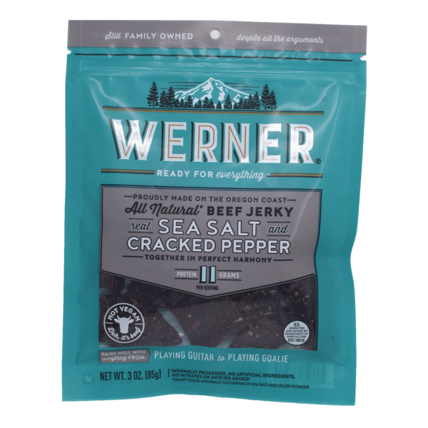 REAL SEA SALT AND CRACKED PEPPER BEEF JERKY The Natural Products
