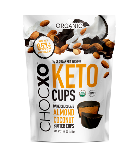 DARK CHOCOLATE ALMOND COCONUT KETO BUTTER CUPS The Natural Products
