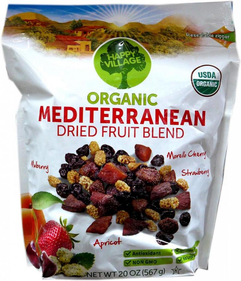 Organic Mediterranean Dried Fruit Blend The Natural Products Brands