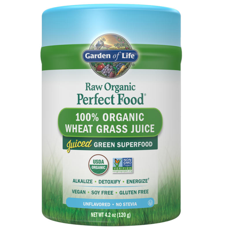 RAW Organic Perfect Food 100 Organic Wheat Grass Juice The Natural