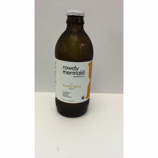 ROWDY BELLY TURMERIC GINGER FENNEL FENUGREEK KOMBUCHA The Natural