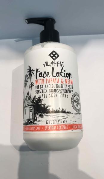 alaffia face lotion