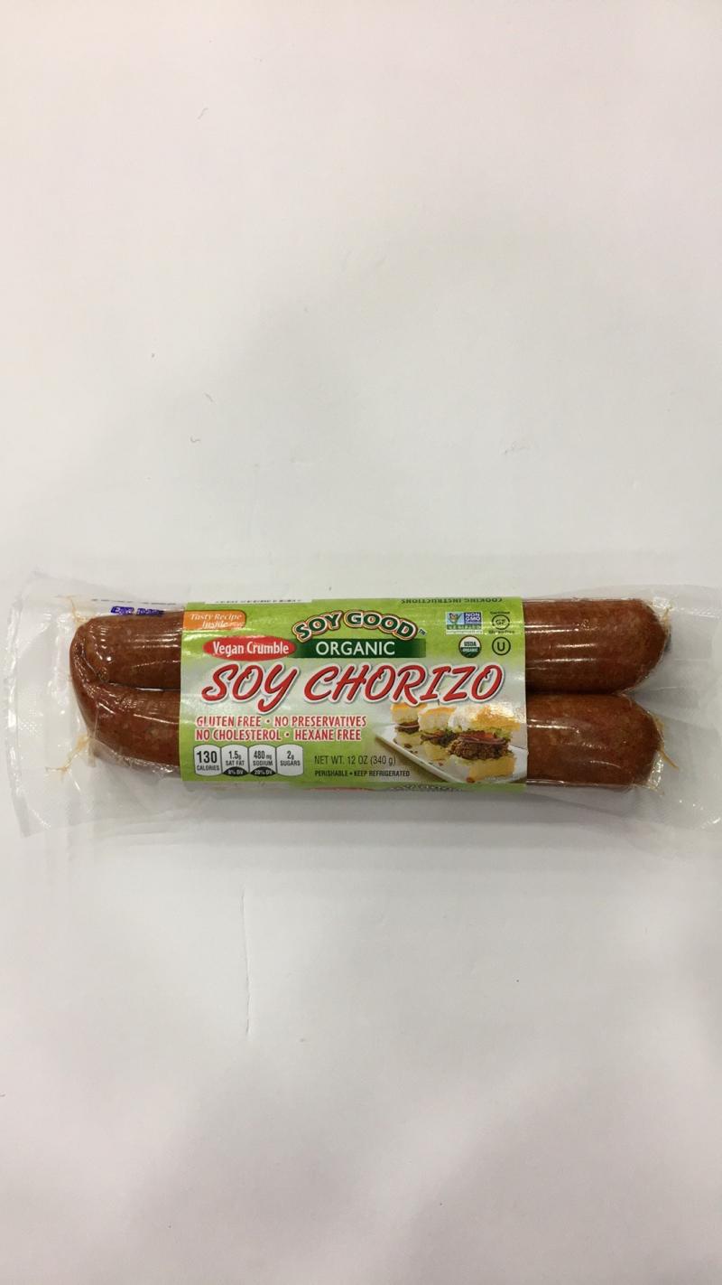 Organic Soy Chorizo The Natural Products Brands Directory