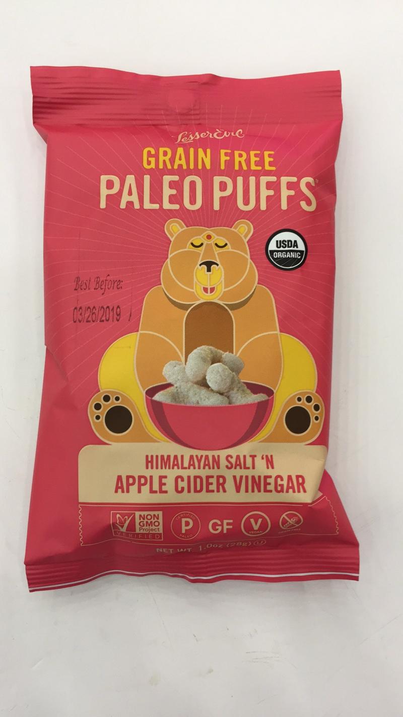 grain free paleo puffs