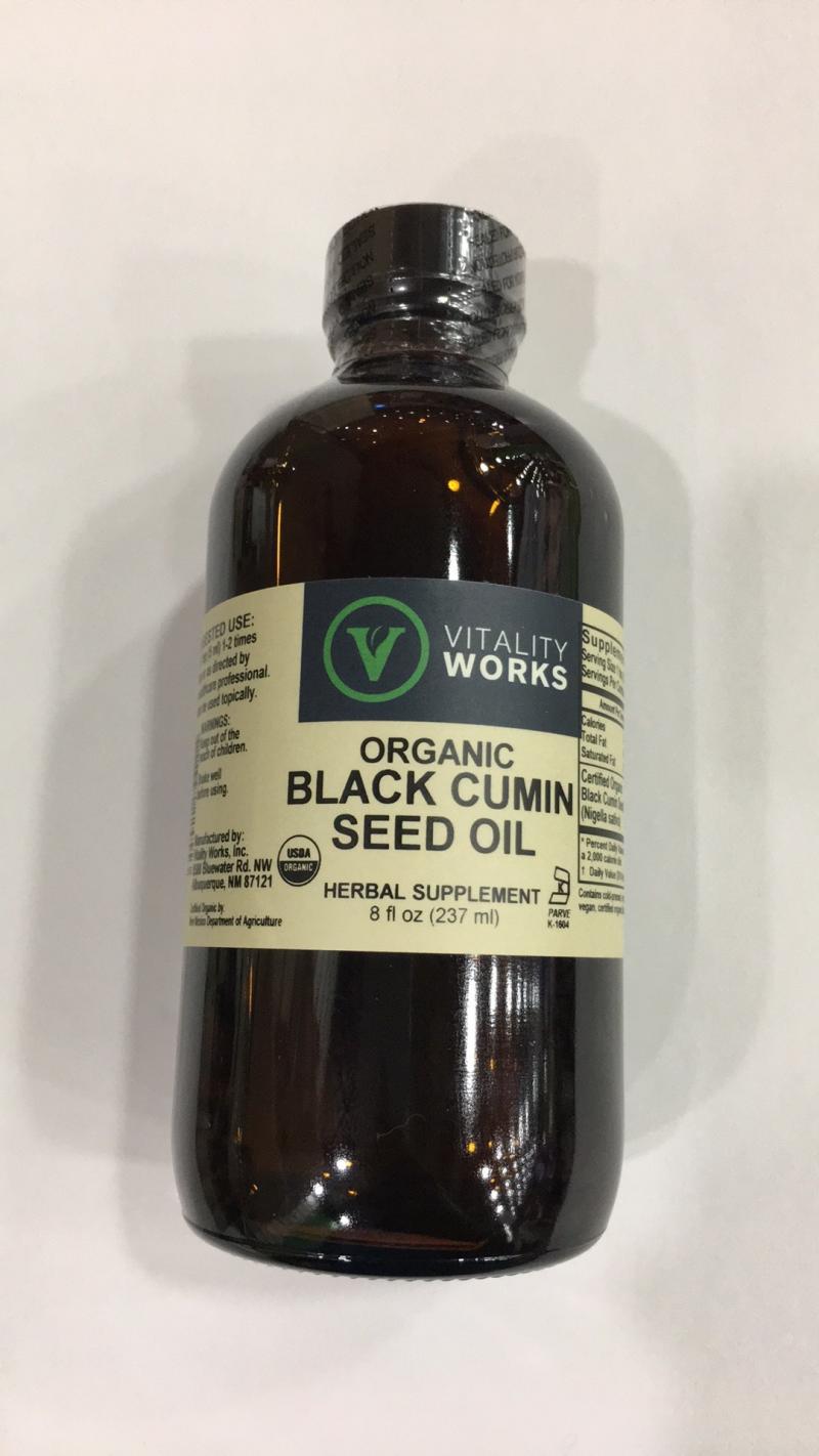 Organic Black Cumin Seed Oil Herbal Supplement The Natural Products
