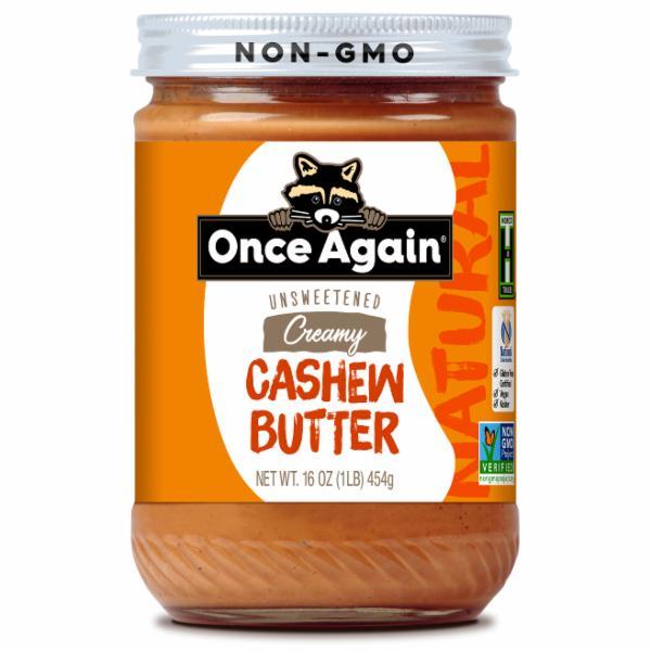 UNSWEETENED CREAMY CASHEW BUTTER The Natural Products Brands Directory