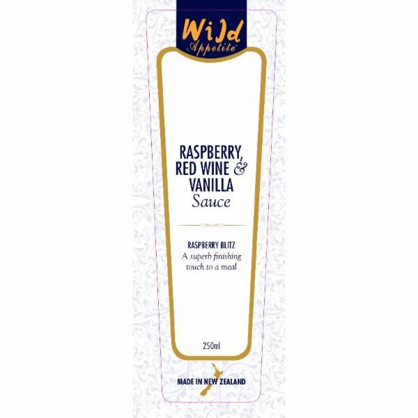 Raspberry Red Wine Vanilla Sauce The Natural Products Brands Directory