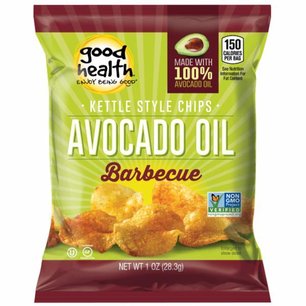 BARBECUE AVOCADO OIL KETTLE STYLE CHIPS The Natural Products Brands