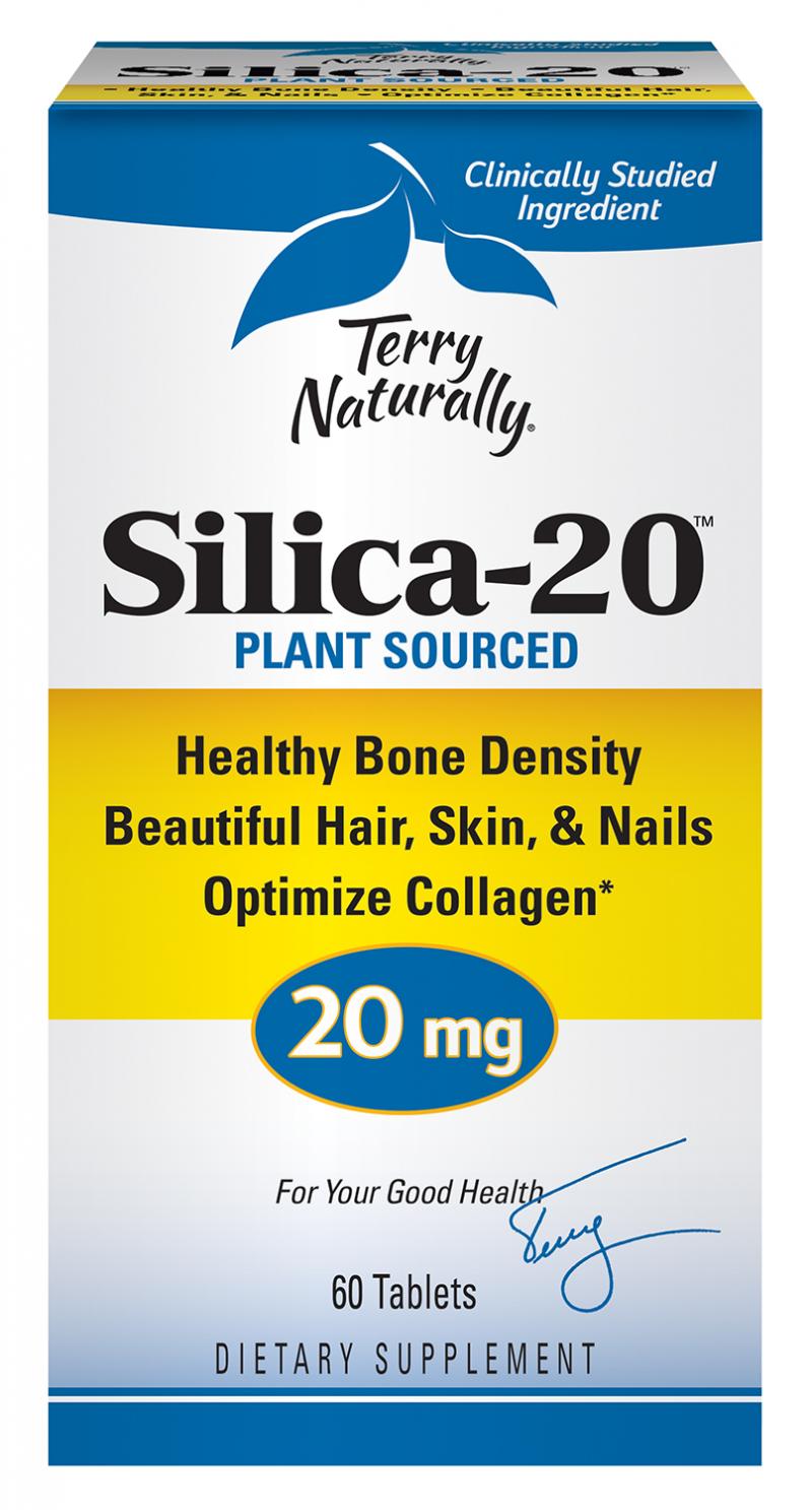 SILICA20 PLANT SOURCED HEALTHY BONE DENSITY, BEAUTIFUL HAIR, SKIN