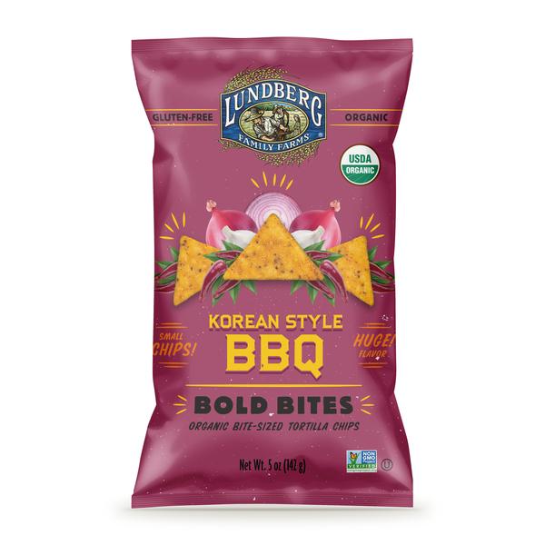 BBQ KOREAN STYLE BOLD BITES TORTILLA CHIPS The Natural Products Brands Directory