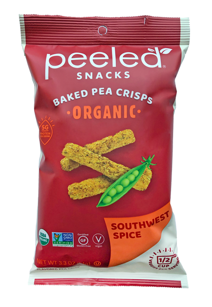 spicy pea chips