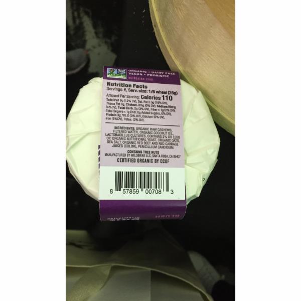 BEET BLUSH CULTURED CASHEW BRIE ALTERNATIVE The Natural Products