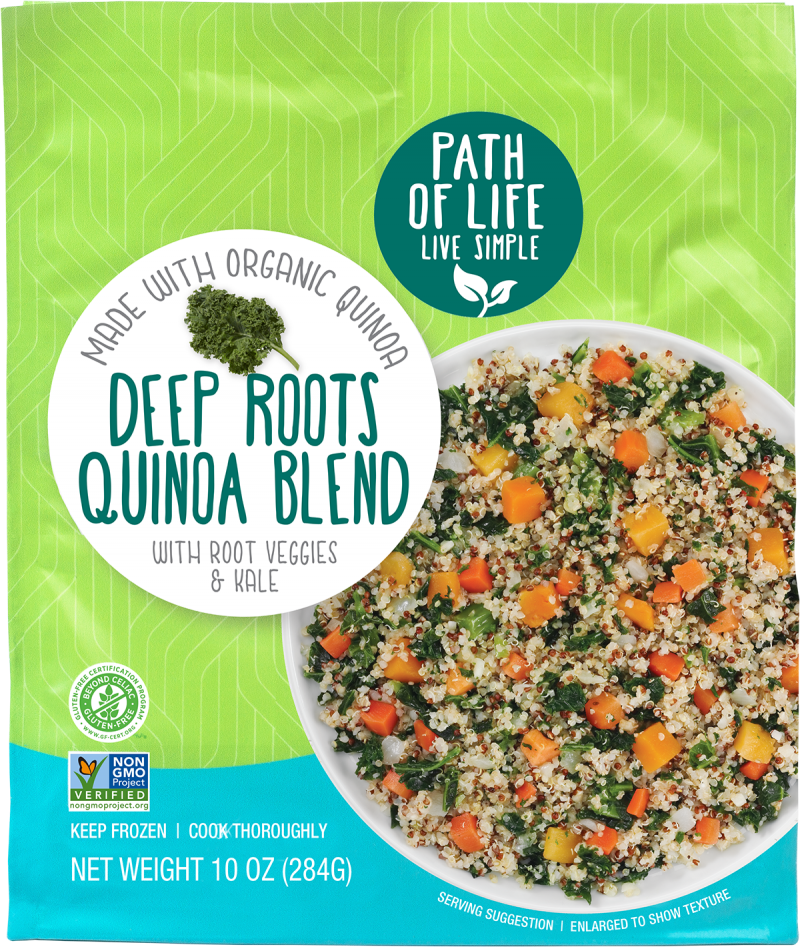 DEEP ROOTS QUINOA BLEND WITH ROOT VEGGIES & KALE The Natural Products