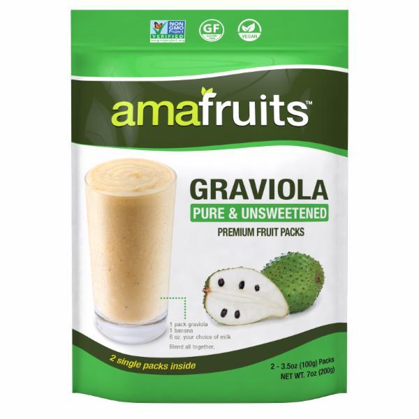 GRAVIOLA PURE & UNSWEETENED PREMIUM FRUIT PACKS The Natural Products Brands Directory GRAVIOLA PURE & UNSWEETENED PREMIUM FRUIT PACKS The Natural Products Brands Directory