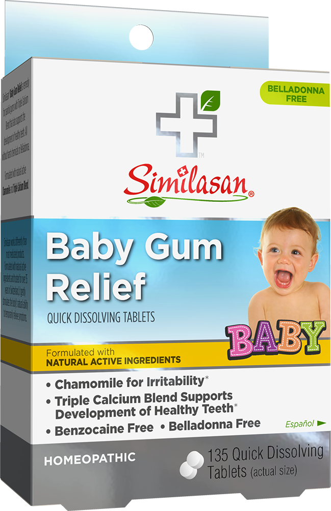 BABY GUM RELIEF HOMEOPATHIC QUICK DISSOLVING TABLETS The Natural