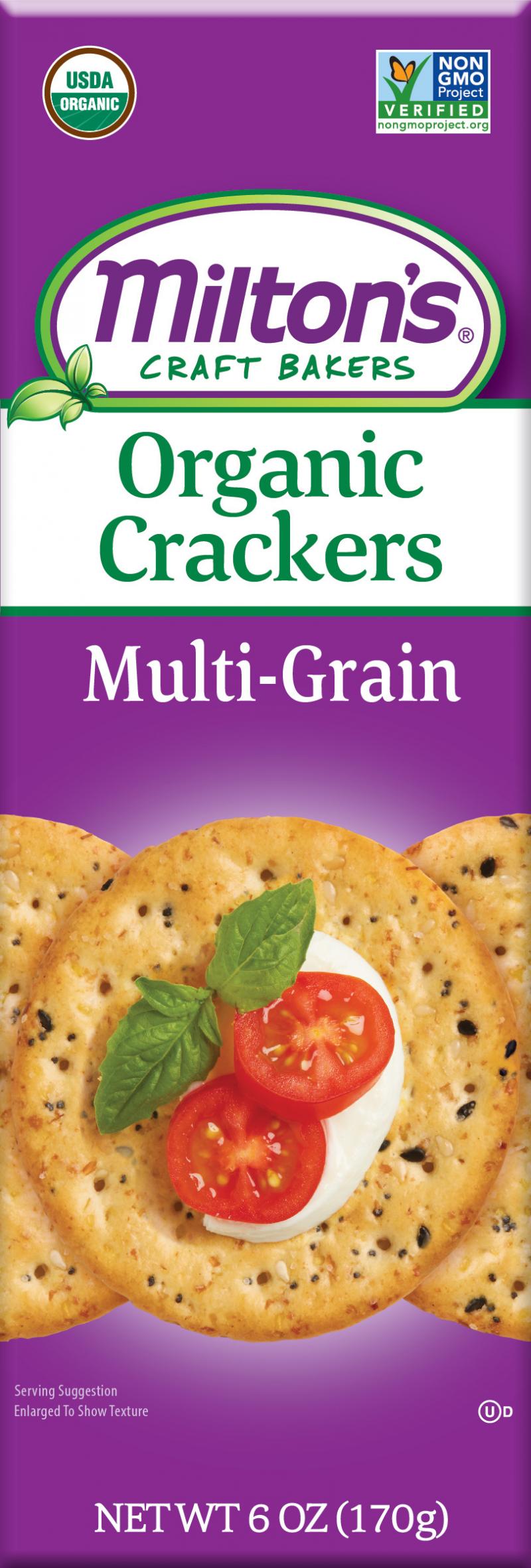 ORGANIC MULTIGRAIN CRACKERS The Natural Products Brands Directory
