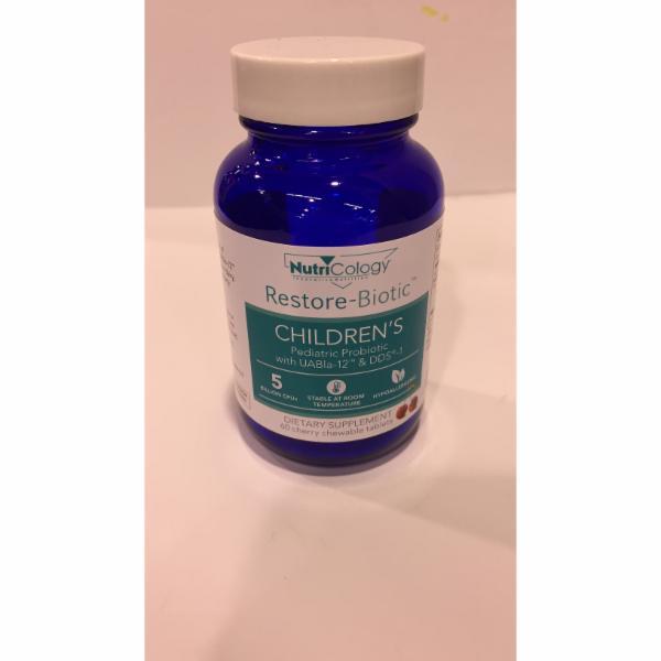 CHILDREN'S PEDIATRIC PROBIOTIC WITH UABIA12 & DDS1 CHERRY CHEWABLE