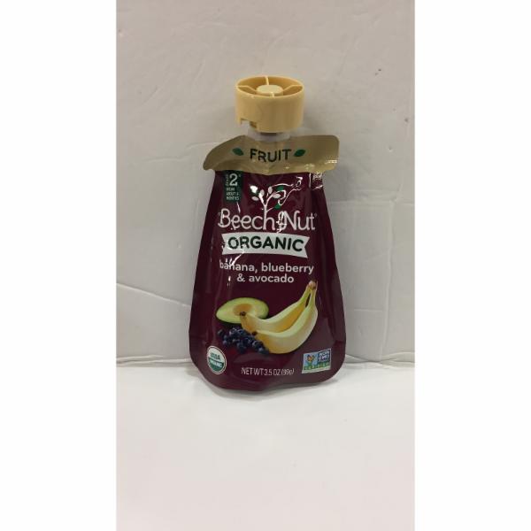 beechnut banana blueberry avocado